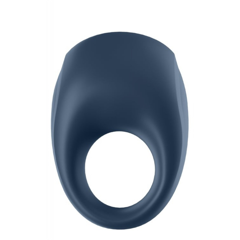 Разное - Эрекционное синее виброкольцо Satisfyer Strong One с возможностью работать от приложения 2