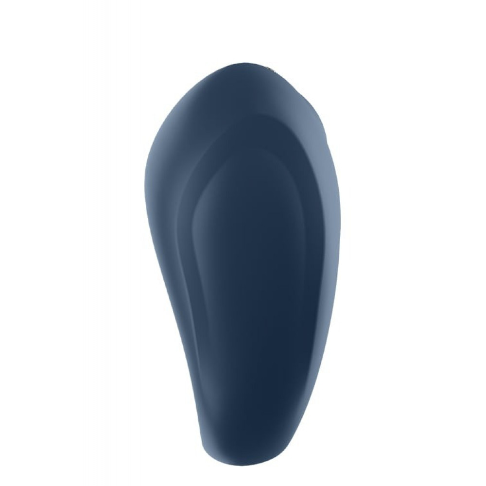 Разное - Эрекционное синее виброкольцо Satisfyer Strong One с возможностью работать от приложения 3