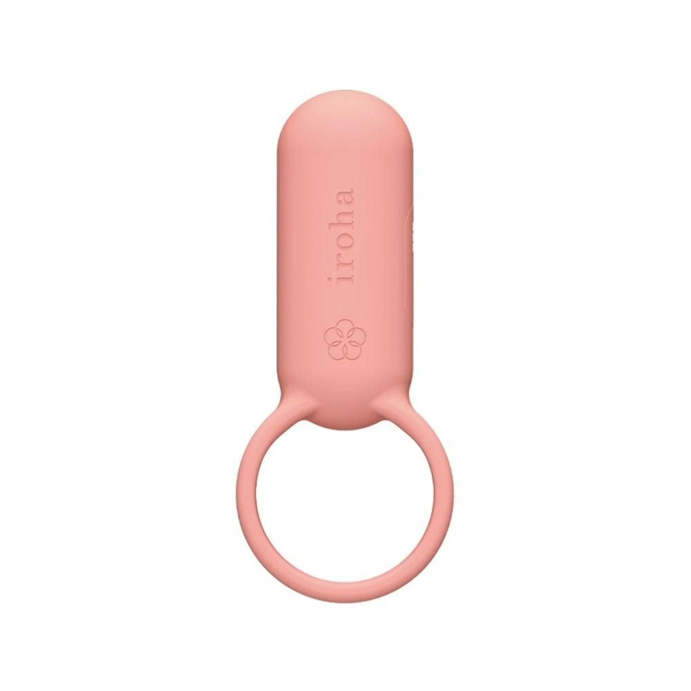 Секс игрушки - Эрекционное кольцо с вибрацией SVR Iroha, силиконовое, розовое, 9 х 3.8 см