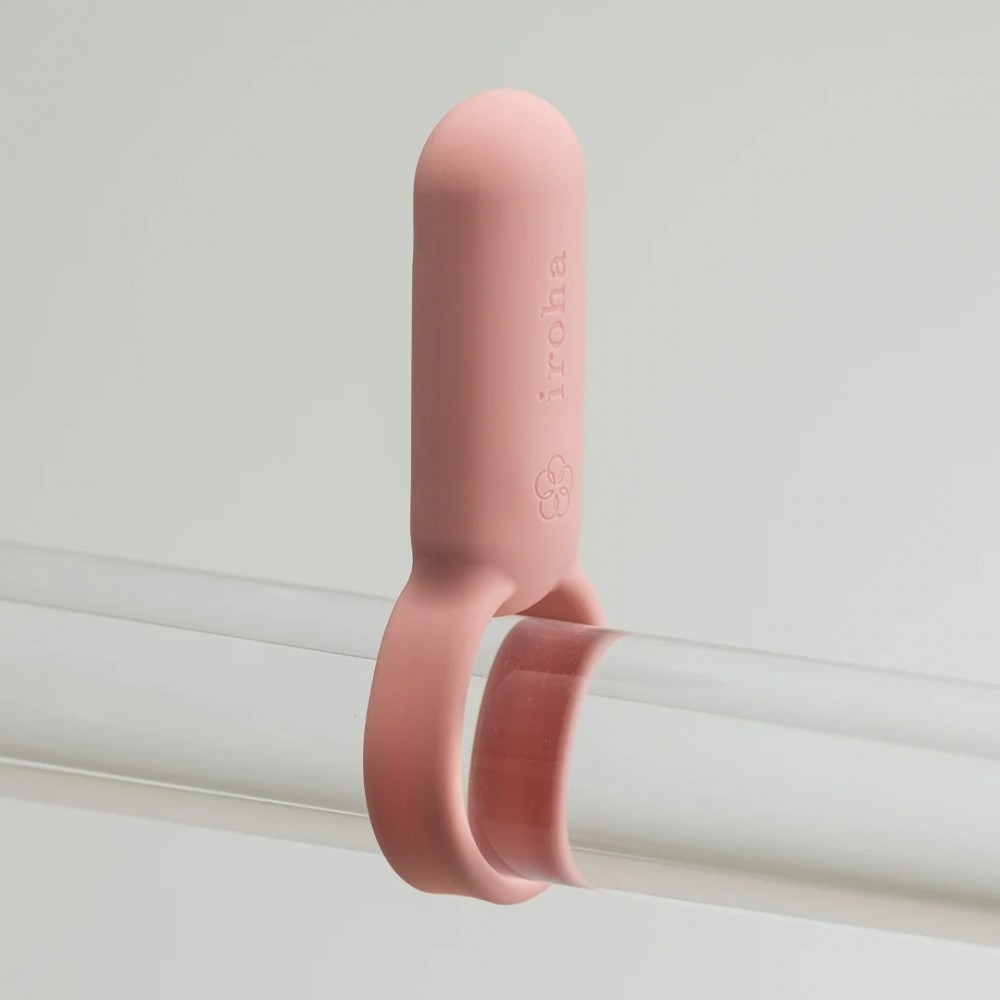 Секс игрушки - Эрекционное кольцо с вибрацией SVR Iroha, силиконовое, розовое, 9 х 3.8 см 5