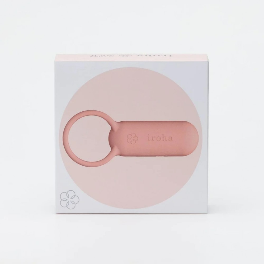 Секс игрушки - Эрекционное кольцо с вибрацией SVR Iroha, силиконовое, розовое, 9 х 3.8 см 1