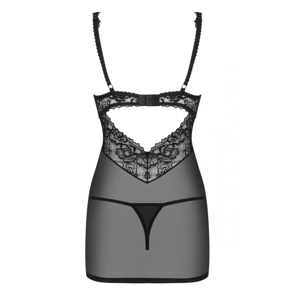 Разное - Пеньюар Obsessive 867-CHE-1 и стринги S/M 7