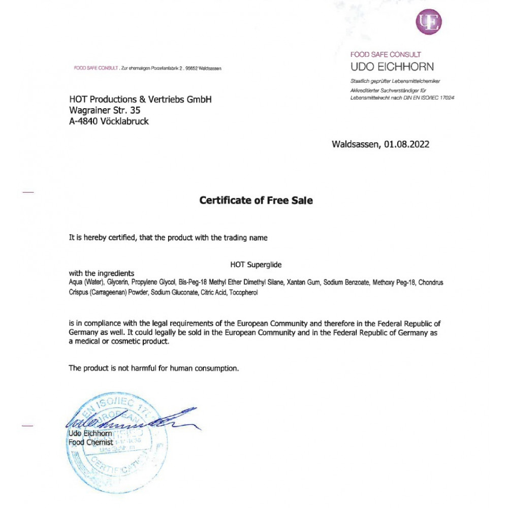 Разное - Лубрикант на силиконовой основе HOT Premium Silicone Glide, 50 мл 5