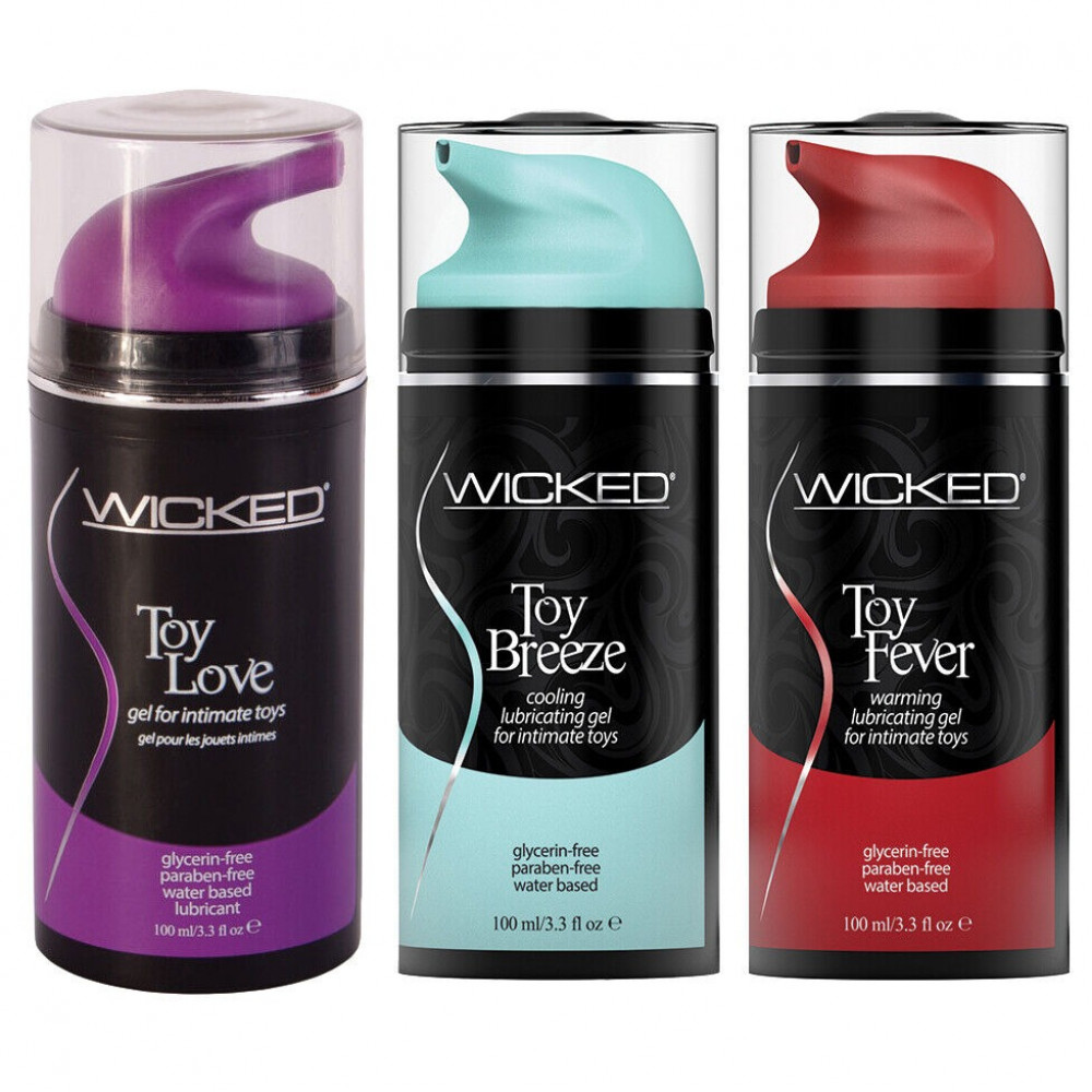 Різне - Лубрикант охолоджуючий Wicked Toy Breeze на водній основі, 100 мл 2