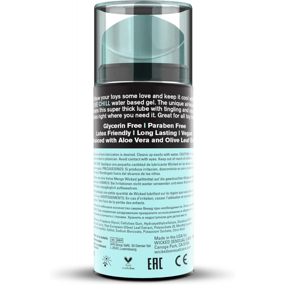 Різне - Лубрикант охолоджуючий Wicked Toy Breeze на водній основі, 100 мл 1