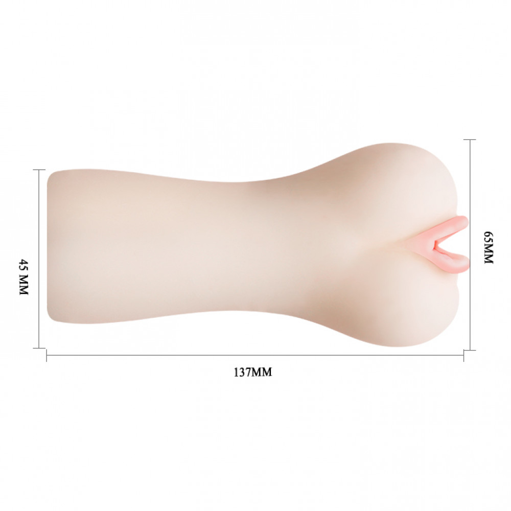Мастурбаторы без вибрации - Мастурбатор вагина BAILE Passion Lady Candy реалистичная, 13.7 см 6