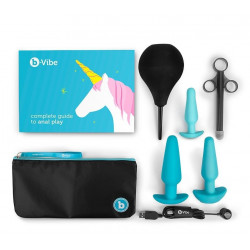 Набор для анального секса B-Vibe Anal Training 7 предметов, синий