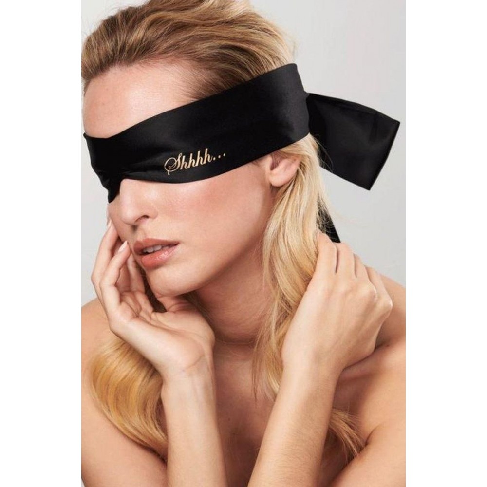  - Пов'язка-стрічка із сатину 2-в-1 Bijoux Indiscrets 1