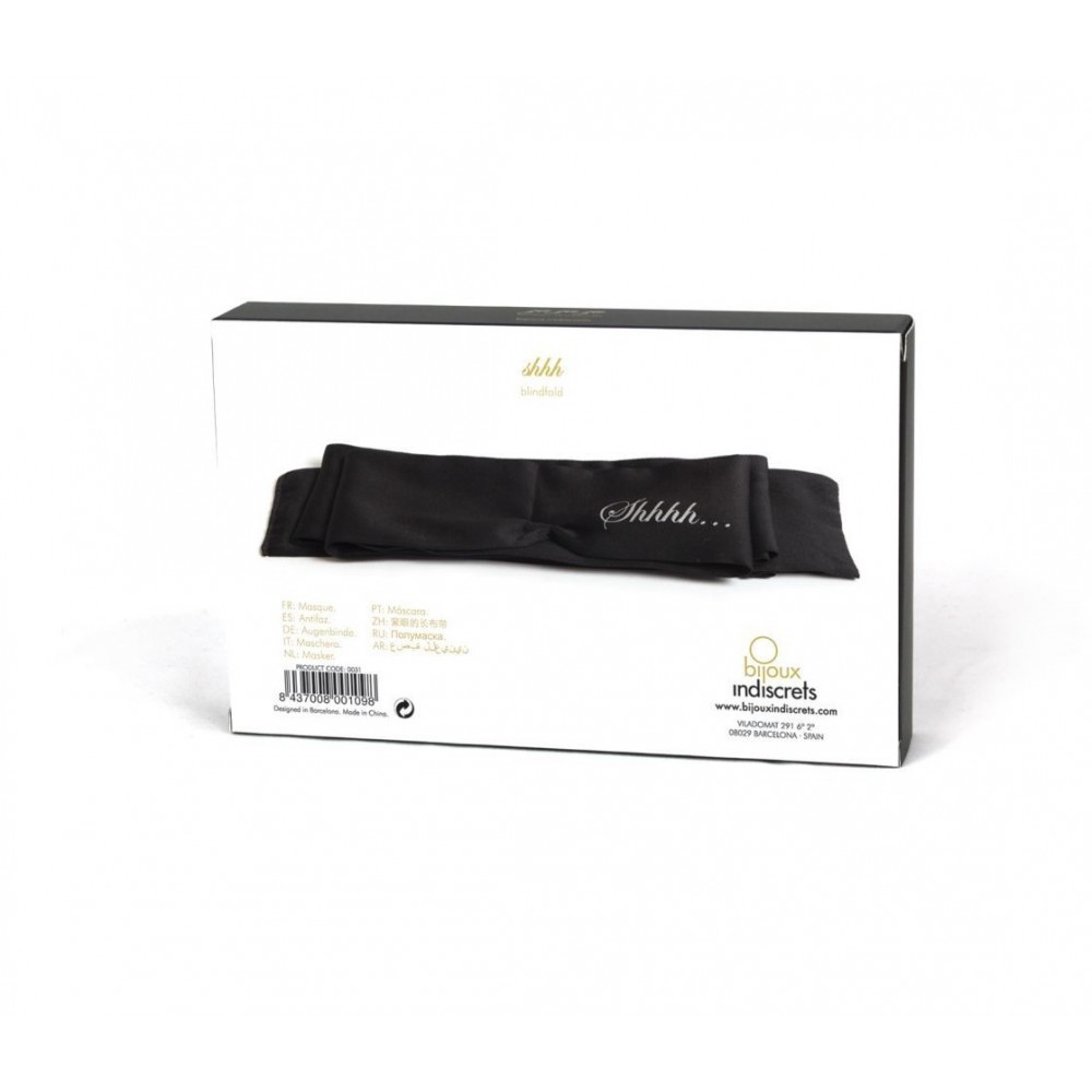  - Пов'язка-стрічка із сатину 2-в-1 Bijoux Indiscrets 6