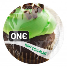 Набір оральних презерватив One Flavor Waves Mint Chocolate зі смаком м'яти з шоколадом (ціна за 5 шт)