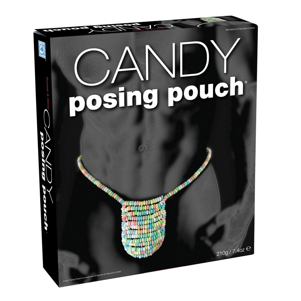 Конфеты - Мужские съедобные трусики Candy Posing Pouch (210 гр)