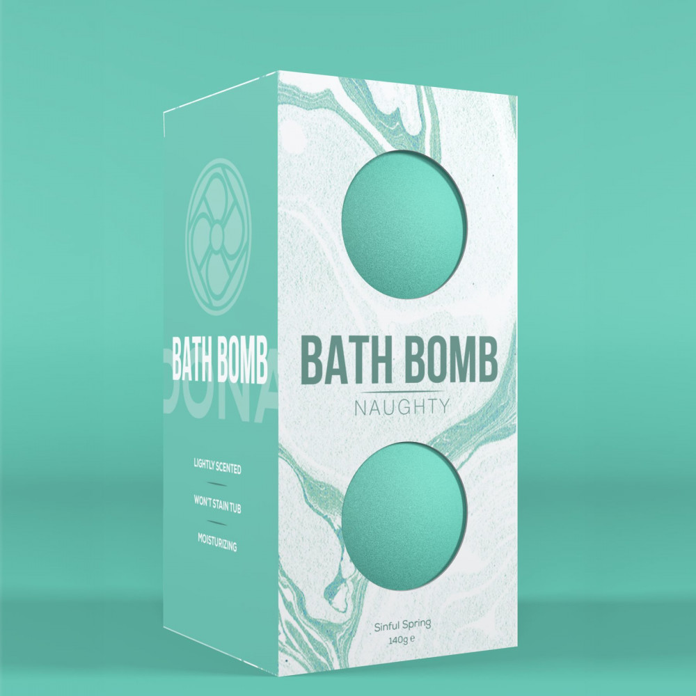 Романтическая атмосфера - Набор бомбочек для ванны Dona Bath Bomb Naughty Sinful Spring (140 гр) 2