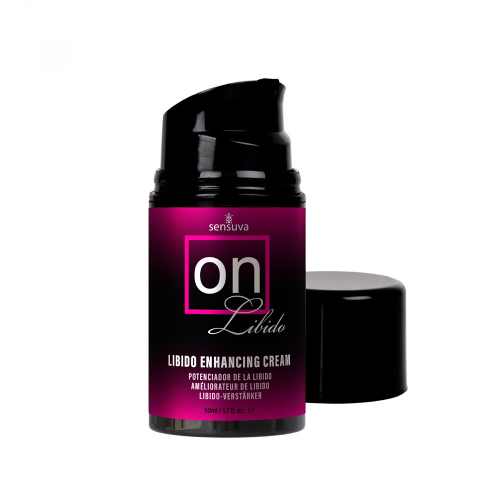 Женские смазки - Крем для повышения либидо у женщин Sensuva ON Libido (50 мл) с натуральными экстрактами