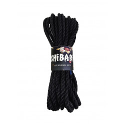 Джутовая веревка для Шибари Feral Feelings Shibari Rope, 8 м черная