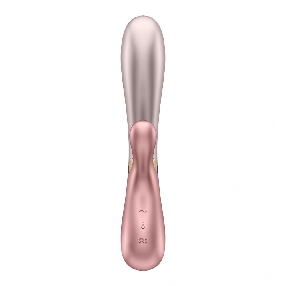 Вибратор-кролик - Смарт вибратор-кролик с подогревом Satisfyer Hot Lover Pink 2