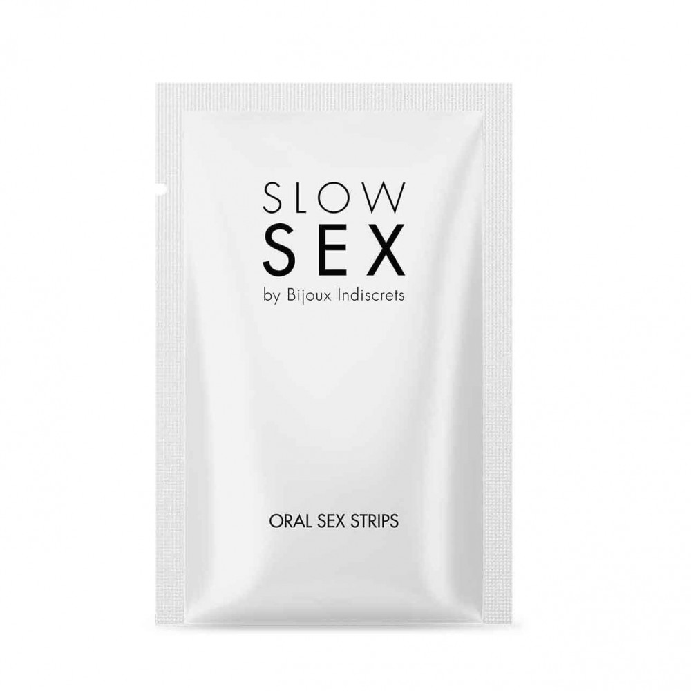 Стимулирующие средства и пролонгаторы - Полоски для орального секса Bijoux Indiscrets Slow Sex Oral sex strips 2