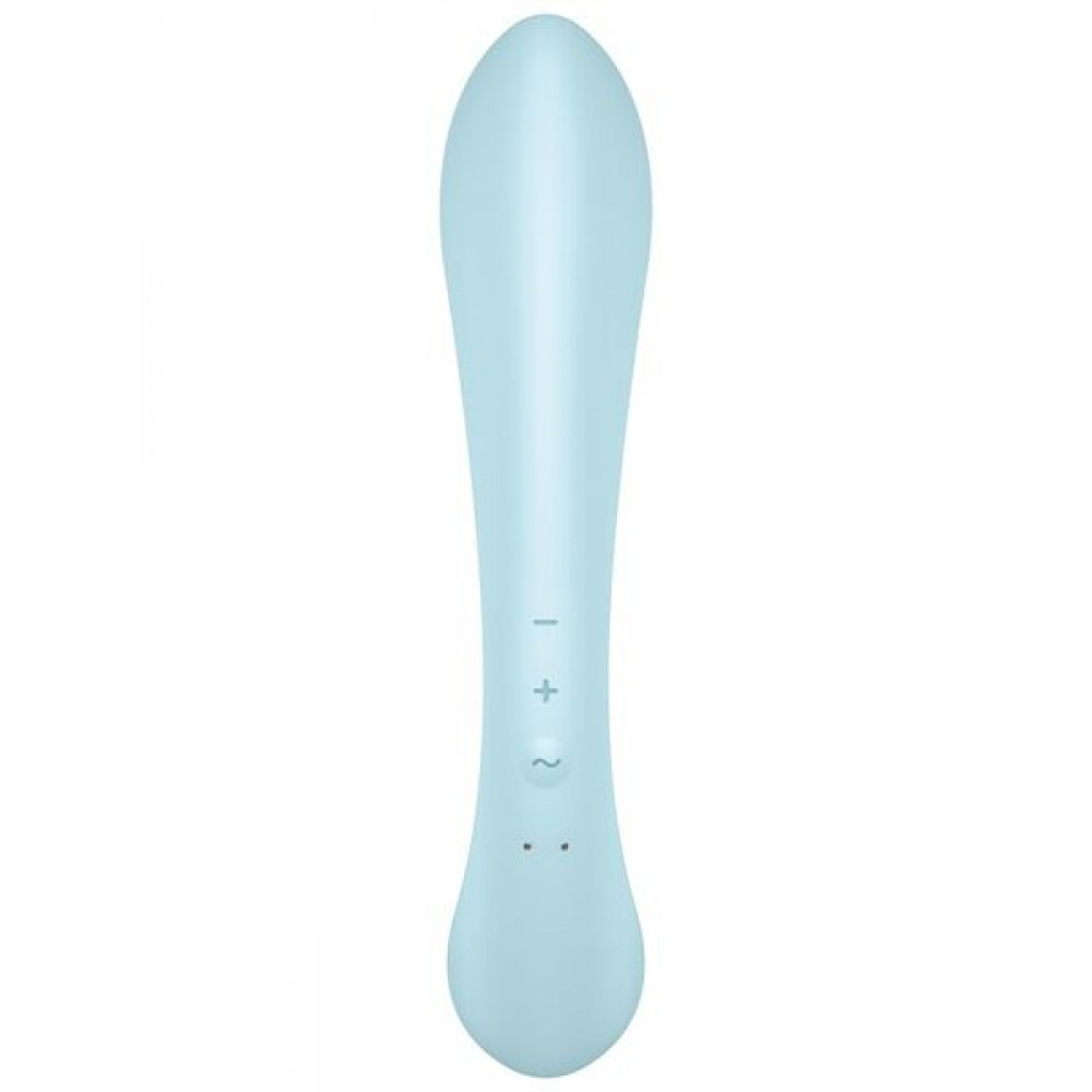 Вибратор-кролик - Вибратор-кролик Satisfyer Triple Oh Blue 2