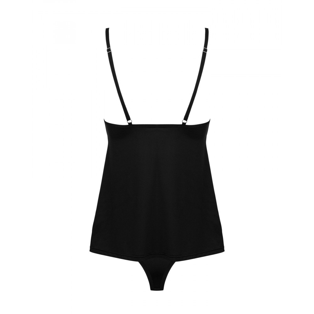 Эротические пеньюары и сорочки - Топ и трусики Obsessive Bella Rou top & panties XS/S, топ, трусики 2