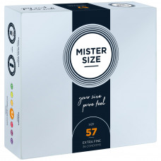 Презервативы Mister Size - pure feel - 57 (36 condoms), толщина 0,05 мм