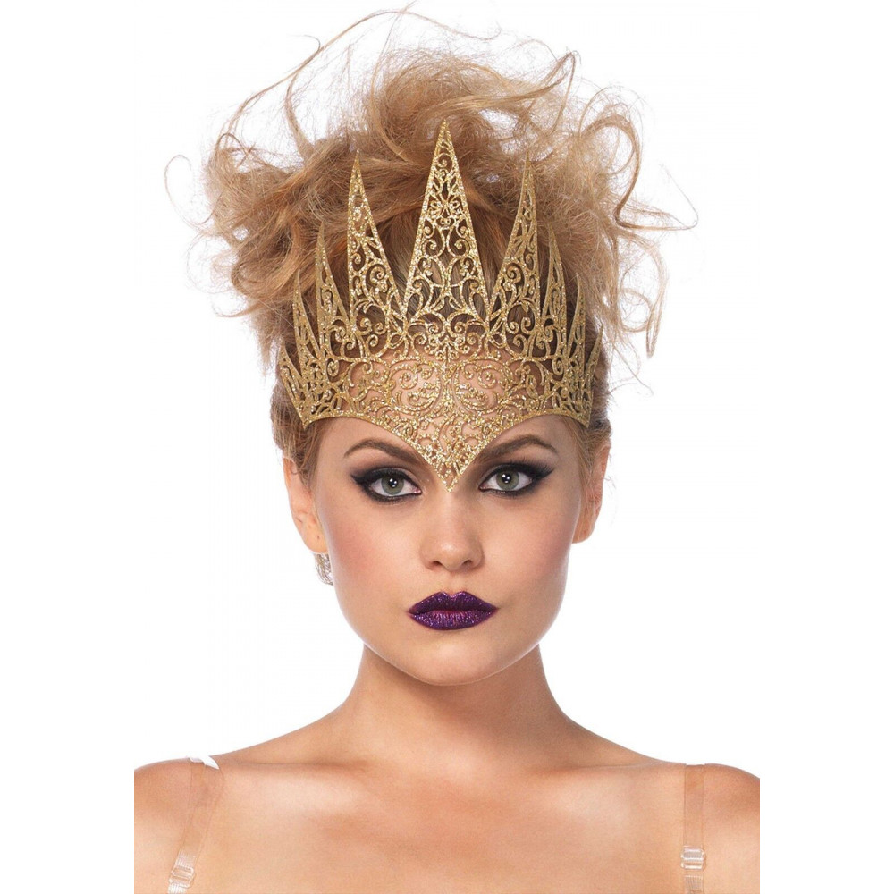 Маски - Корона Leg Avenue Die Cut Royal Crown gold