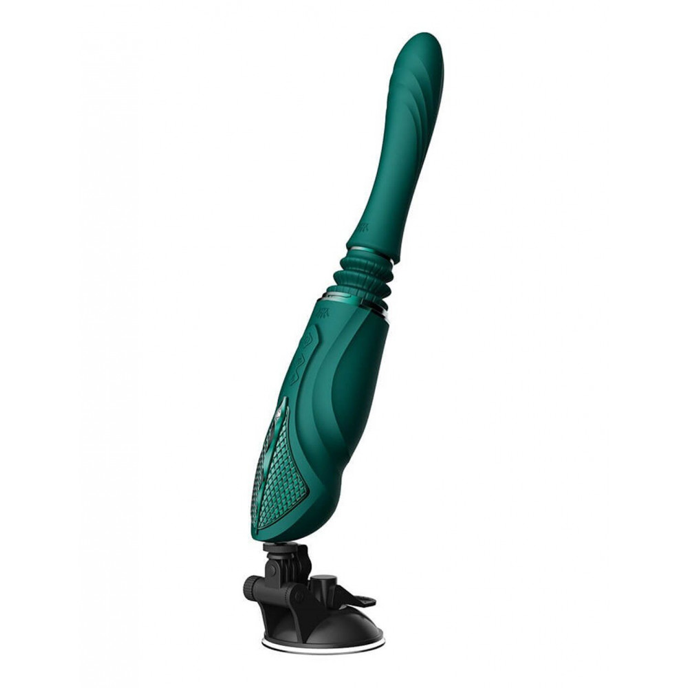 Смарт игрушки - Компактная секс-машина Zalo - Sesh Turquoise Green 7