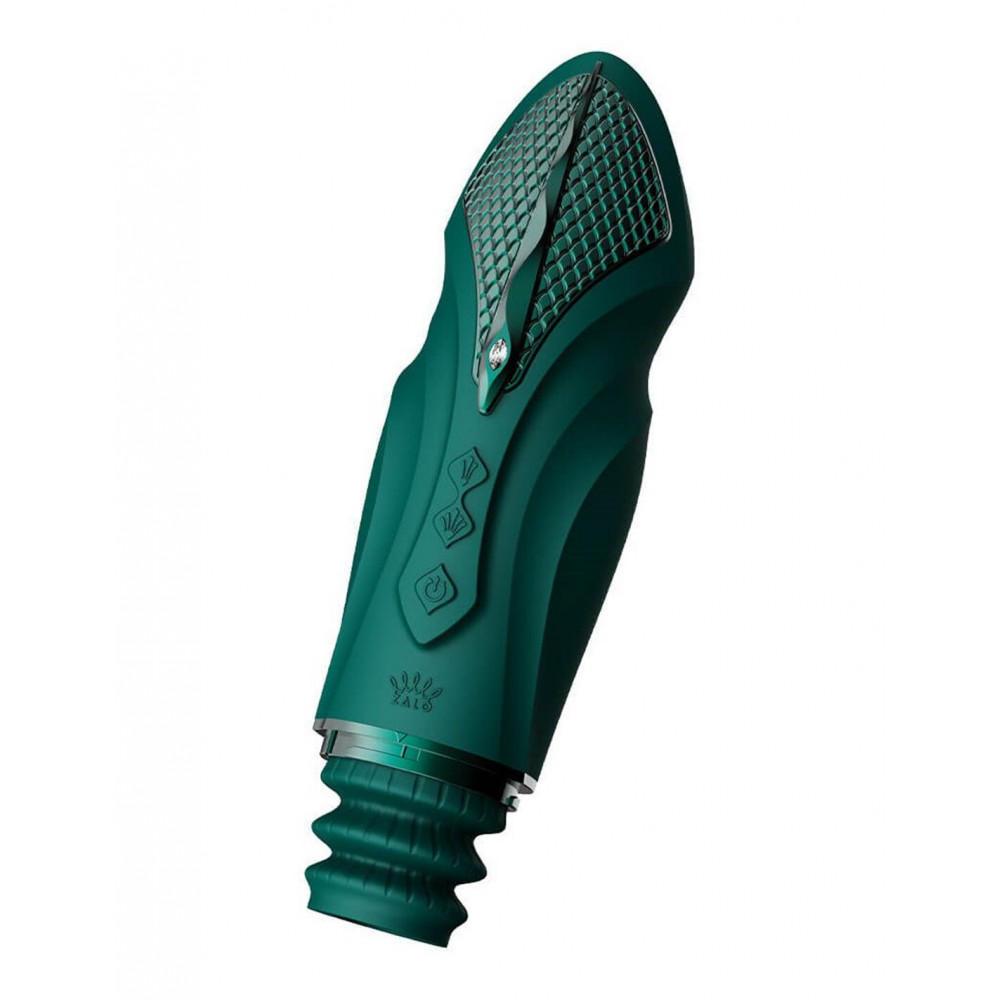 Смарт игрушки - Компактная секс-машина Zalo - Sesh Turquoise Green 5