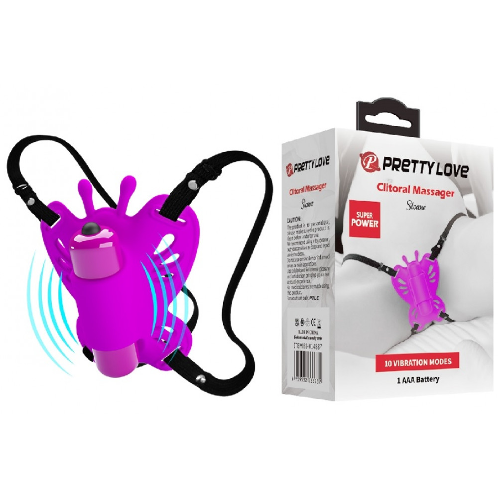  - Стимулятор клітора Clitoral Massager SLOANE, BI - 014887