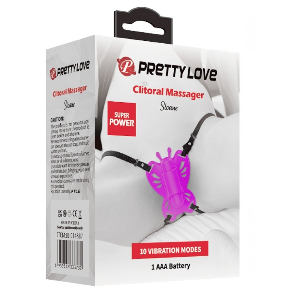  - Стимулятор клітора Clitoral Massager SLOANE, BI - 014887 8