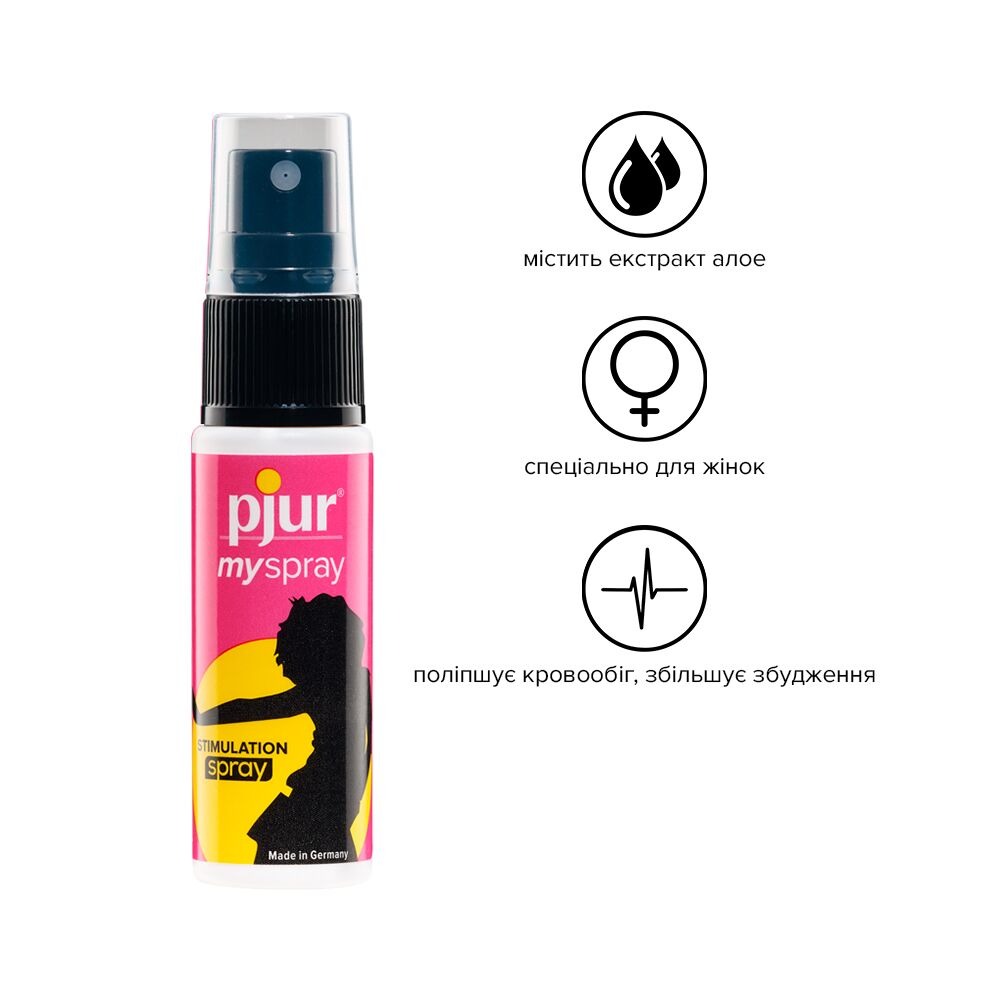 Разное - Стимулирующий спрей Pjur MySpray для женщин, 20 мл 2