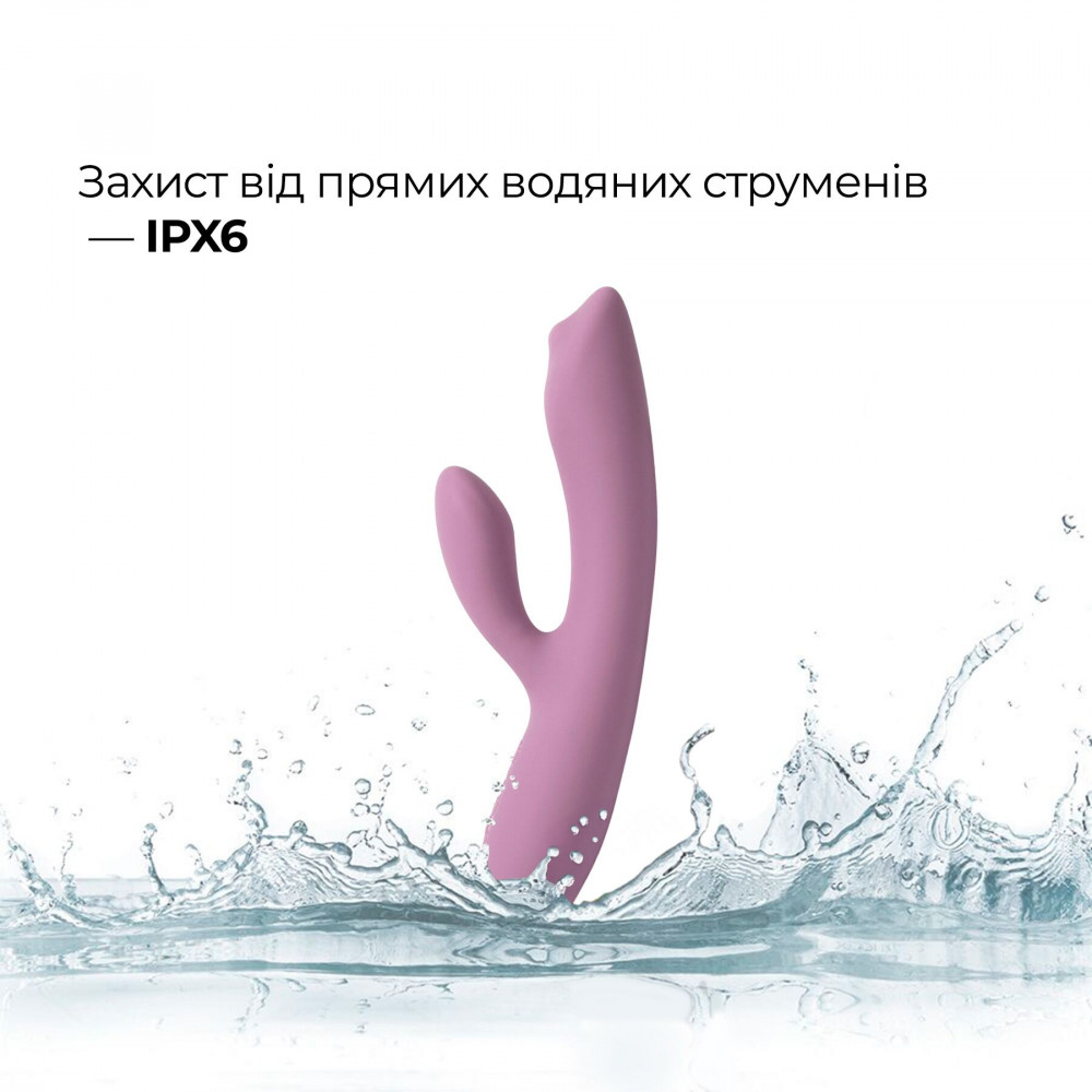 Вибратор-кролик - Смарт вибратор-кролик с жемчужной стимуляцией точки G Svakom Trysta Neo 7