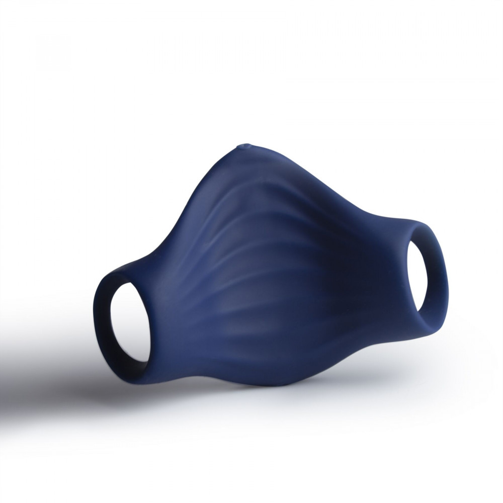 Мастурбаторы с вибрацией - Мастурбатор Rocks Off Palm Blue, петли для пальцев, 10 режимов