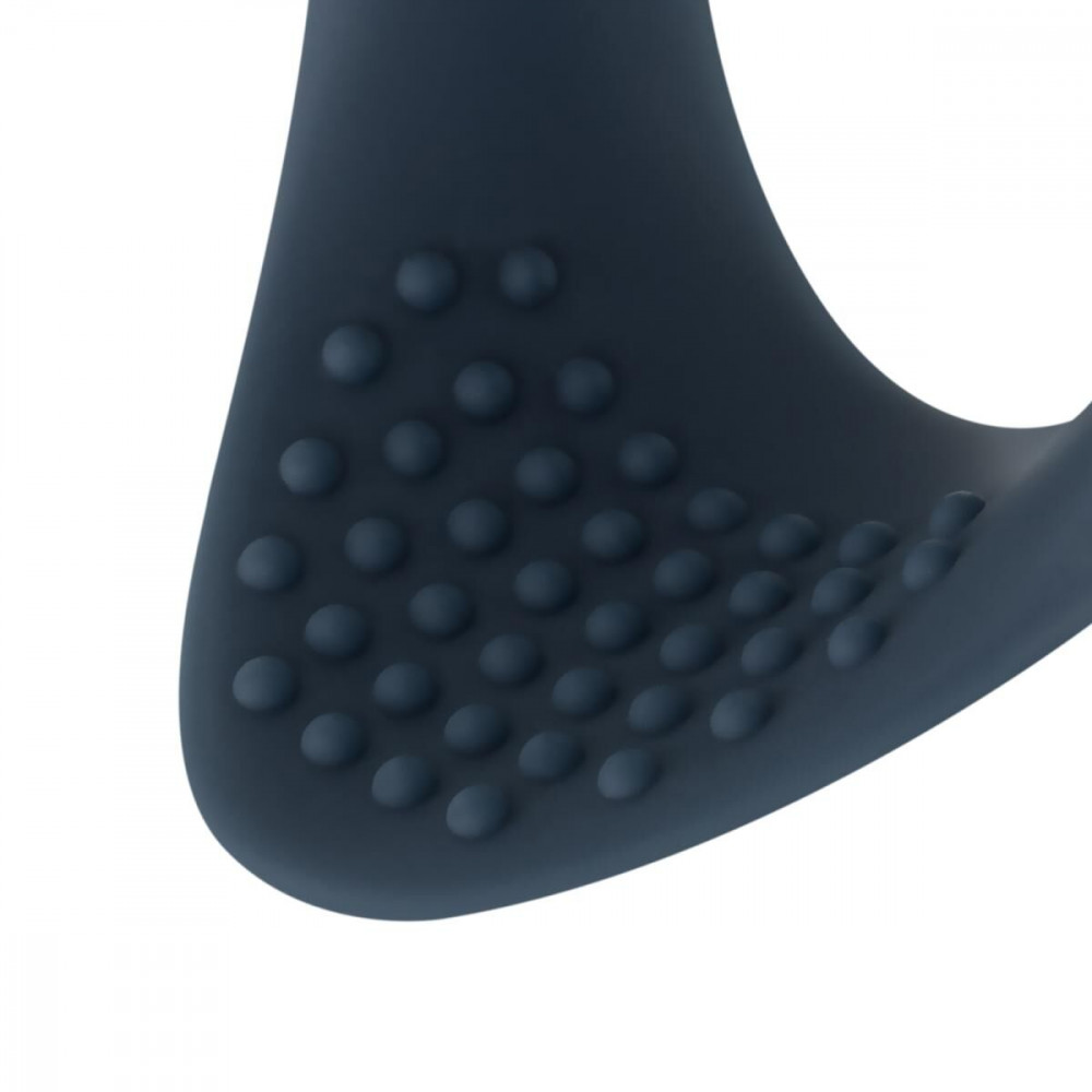 Эрекционные кольца с вибрацией - Эрекционное кольцо Boners Vibrating Cock Ring with Perineum Stimulation 6