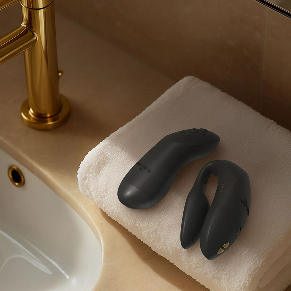 Игрушки для пар - Смарт-вибратор для пар We-Vibe Chorus Pro Satin Black 3