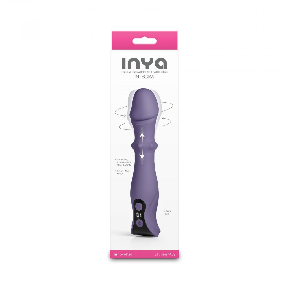 Классический вибратор - Вибратор NS Novelties INYA - Integra - Gray 2