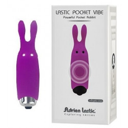 Вибропуля Adrien Lastic - Pocket Rabbit Purple, 33483