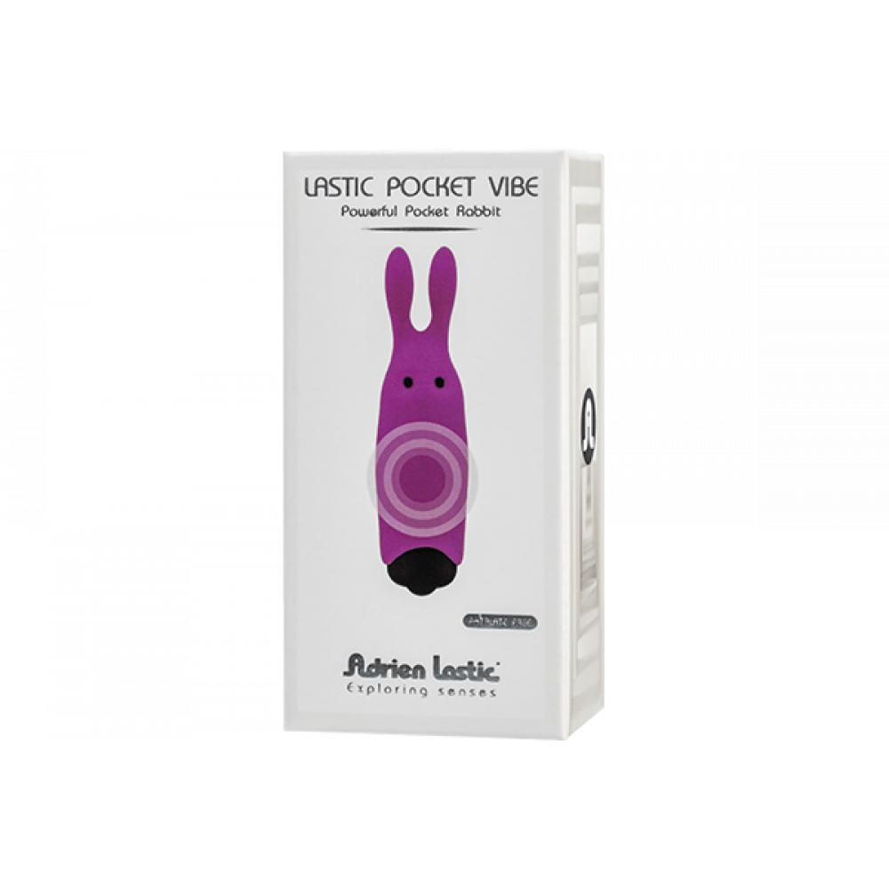 Вибратор - Вибропуля Adrien Lastic - Pocket Rabbit Purple, 33483 1