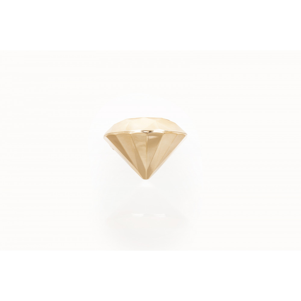 Різне - Діамант вібратор Bijoux Indiscrets Twenty One Vibrating Diamond золотистий 15