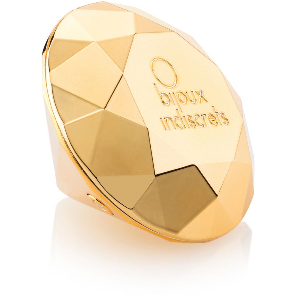 Різне - Діамант вібратор Bijoux Indiscrets Twenty One Vibrating Diamond золотистий 9