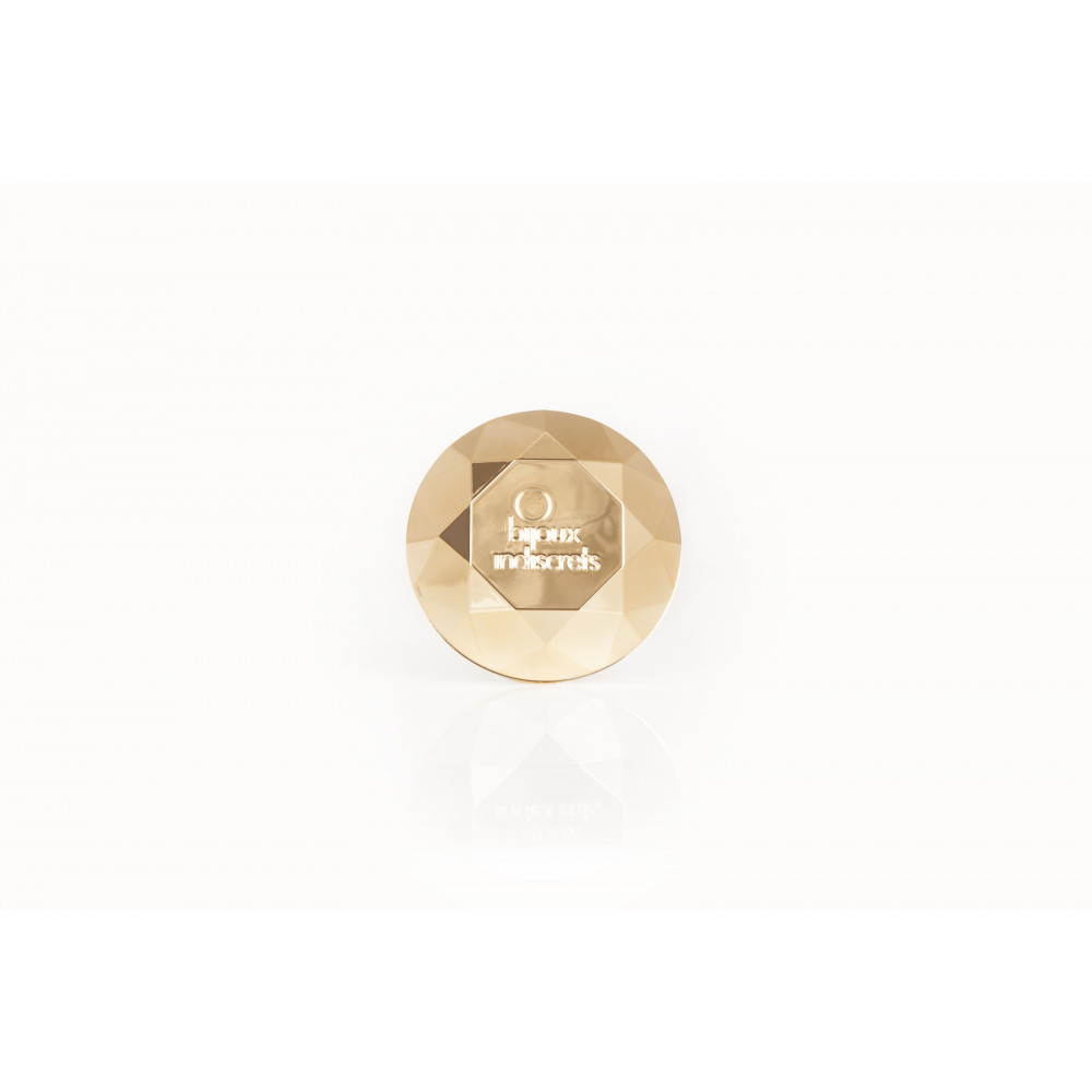 Різне - Діамант вібратор Bijoux Indiscrets Twenty One Vibrating Diamond золотистий 14