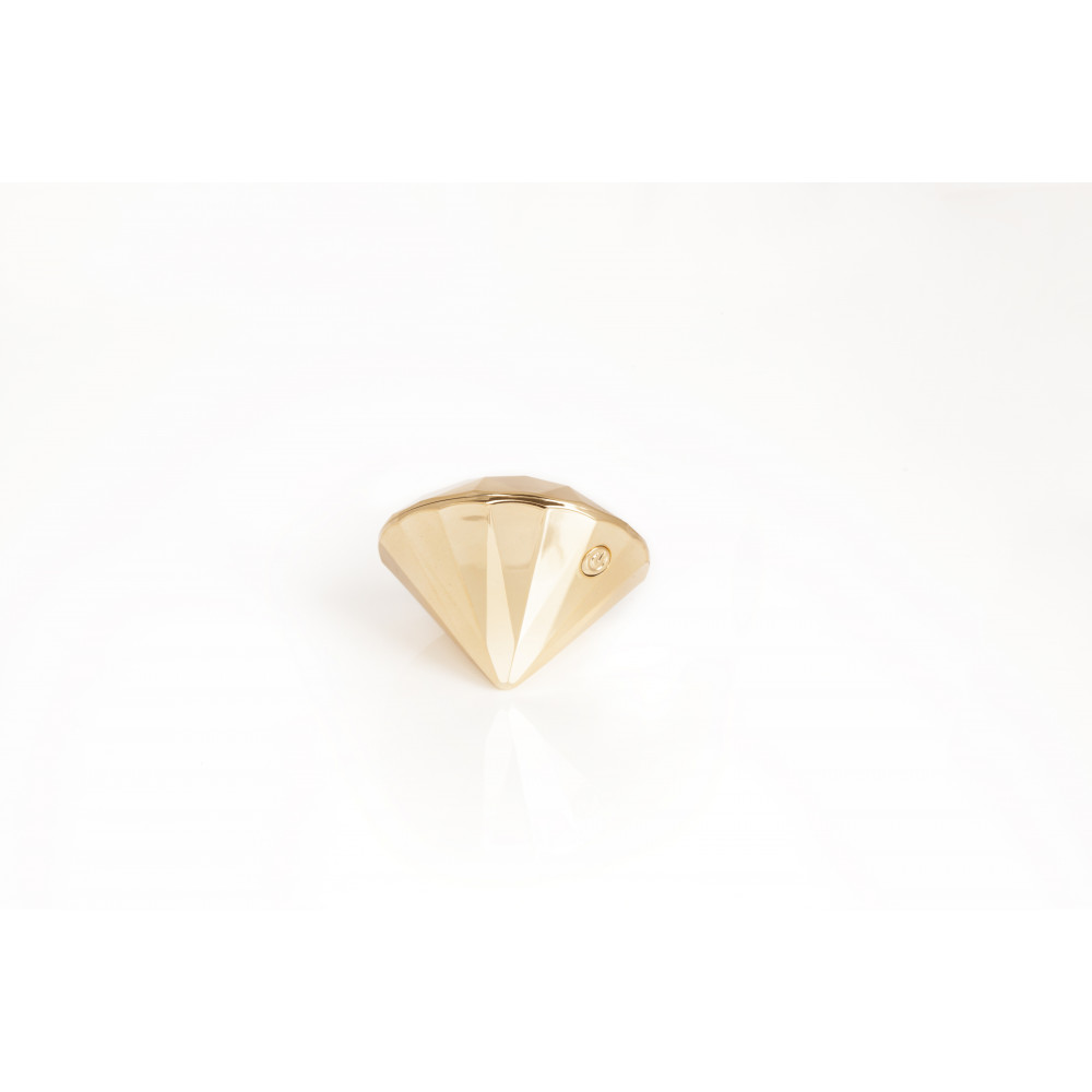 Різне - Діамант вібратор Bijoux Indiscrets Twenty One Vibrating Diamond золотистий 13