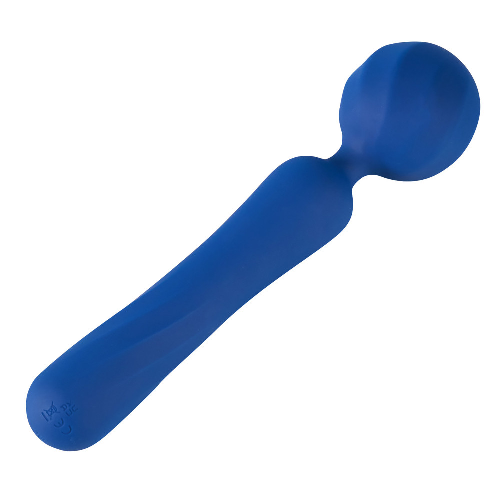 - Вібромасажер Wand із гнучкою насадкою BeYourLover Titan, синій, 25 × 6,27 см 1
