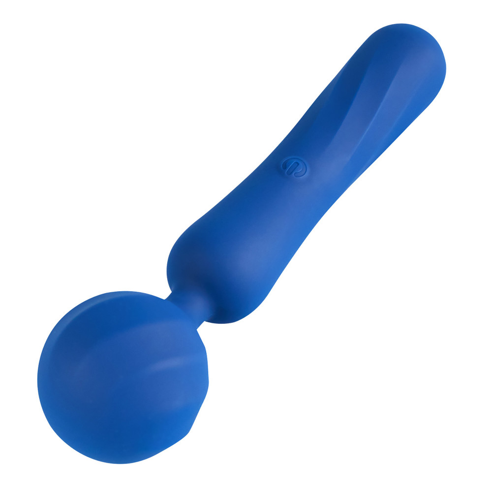 - Вібромасажер Wand із гнучкою насадкою BeYourLover Titan, синій, 25 × 6,27 см 3