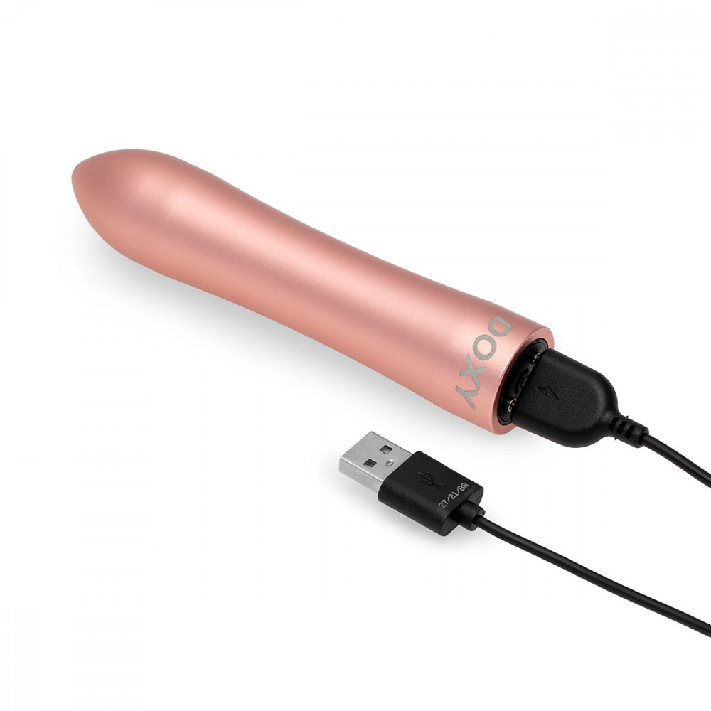 Секс игрушки - Вибропуля DOXY Rechargeable Vibrator, розовая 3