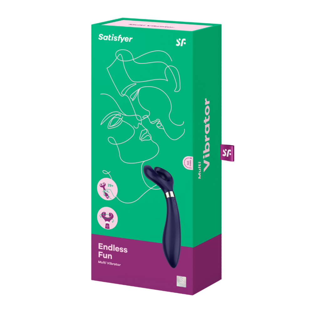 - Вибратор для пары Endless Fun, синий Satisfyer (Германия) 5