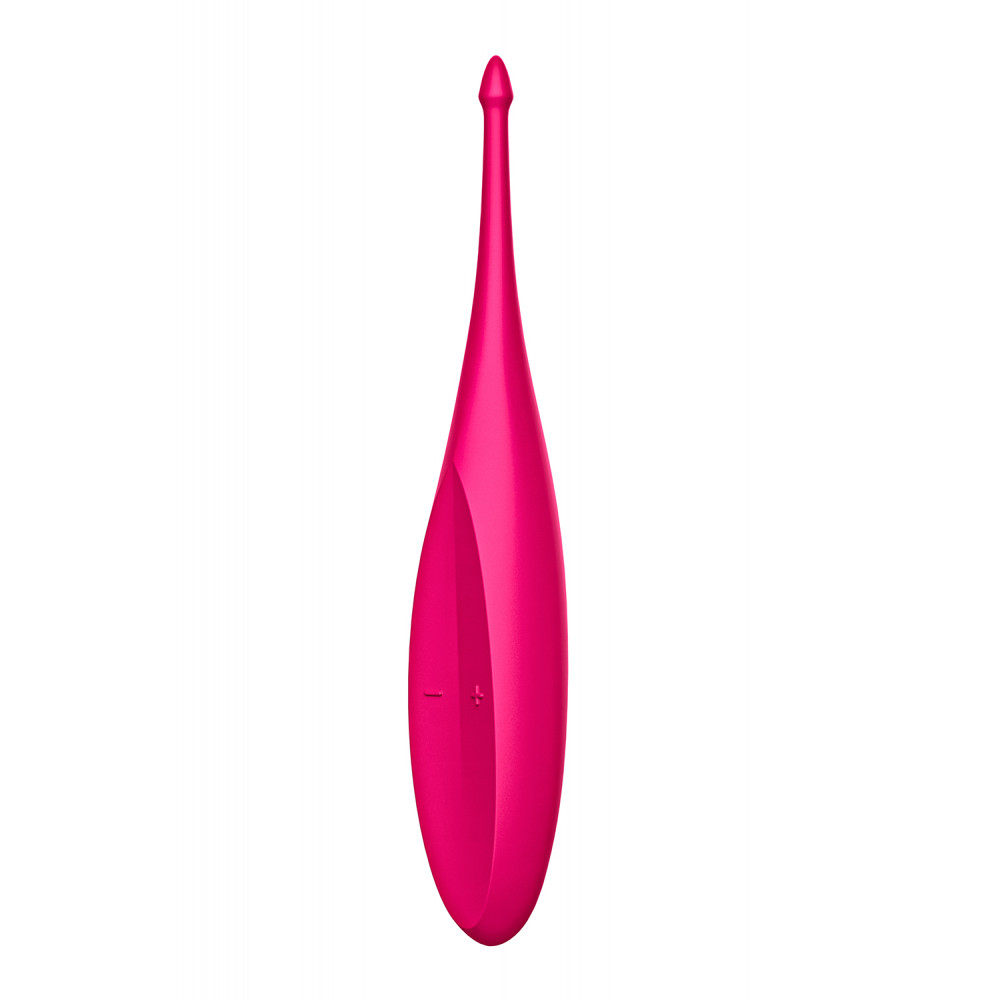 Разное - Вибратор для целенаправленной стимуляции Satisfyer Twirling Fun с гибкой шейкой, розовый