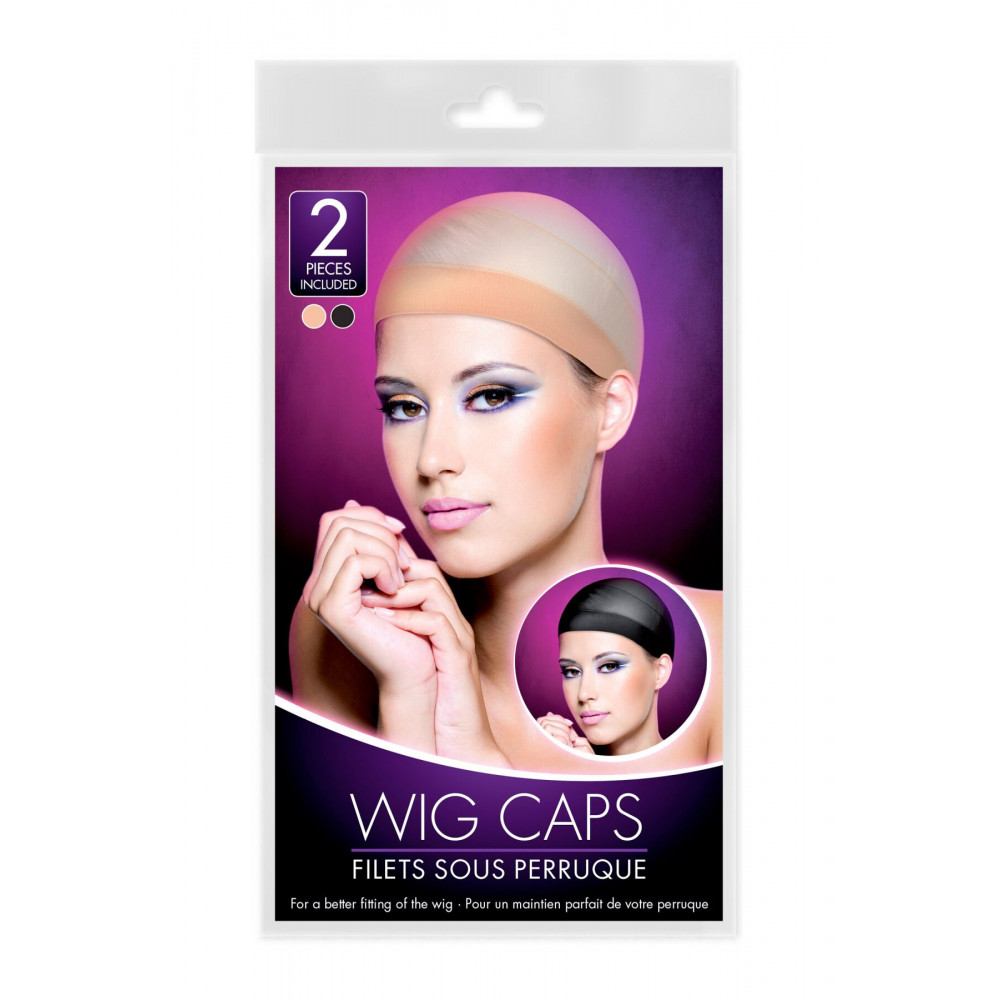 Аксессуары для эротического образа - Комплект сеток под парик World Wigs WIG CAPS 2 FILETS SOUS (2 шт) 1