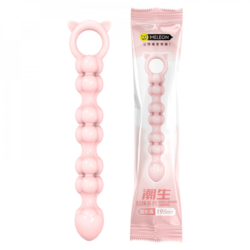Анальные игрушки без вибрации - Анальные бусы Meleon - Tide Anal Beads, AP-34
