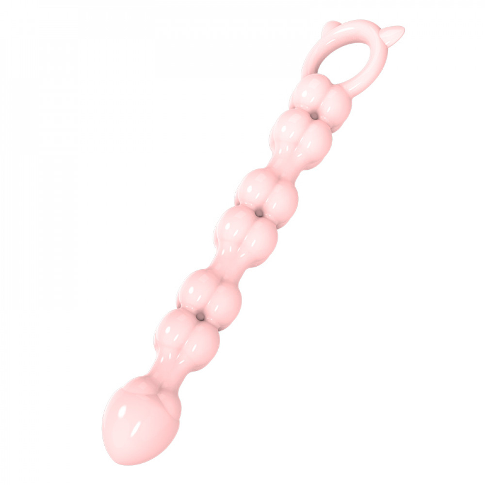 Анальные игрушки без вибрации - Анальные бусы Meleon - Tide Anal Beads, AP-34 4