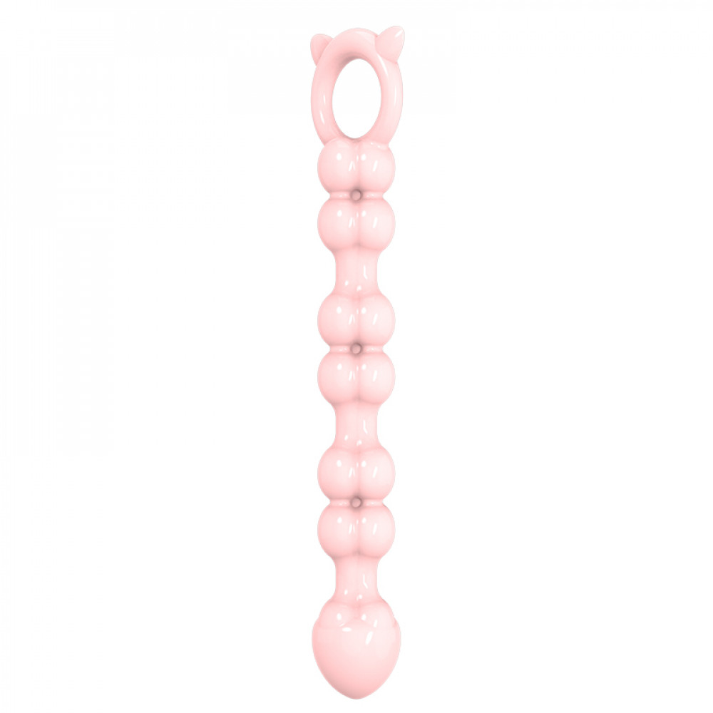 Анальные игрушки без вибрации - Анальные бусы Meleon - Tide Anal Beads, AP-34 2