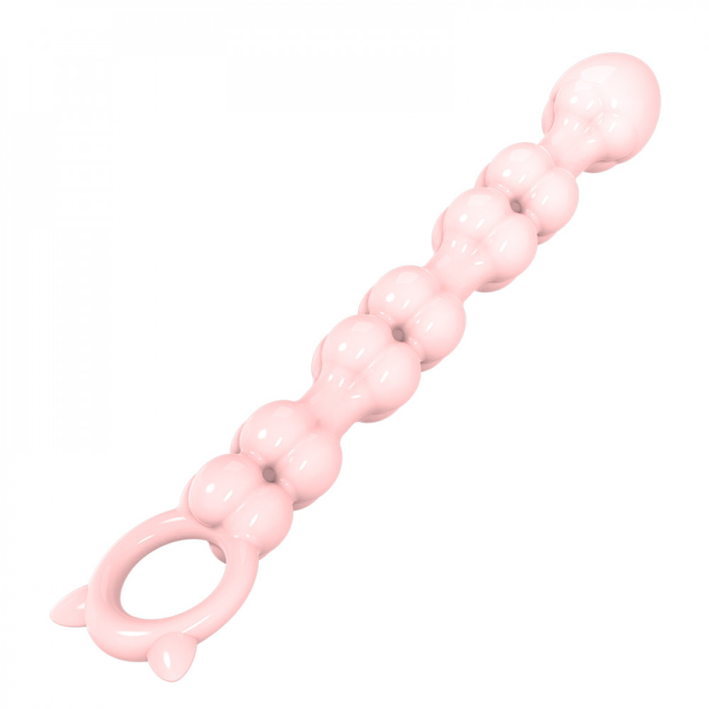 Анальные игрушки без вибрации - Анальные бусы Meleon - Tide Anal Beads, AP-34 5
